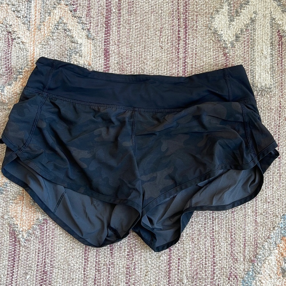 Lululemon camo shorts